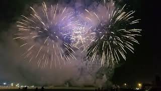 Sultanate of Oman Khasab Musandam celebrates the 54th glorious National Day Fireworks [upl. by Norab]