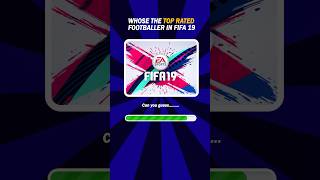 Top Rated Football player 🔥🔥🔥🔥😱😱😱😱 thegrandquiz fifa footballplayerquiz fifa19 games [upl. by Eniarol]