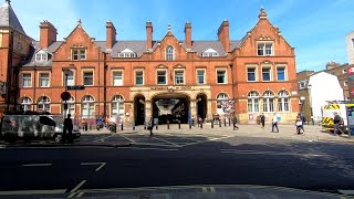 A Walk Around Marylebone Train Station in London [upl. by Swane]