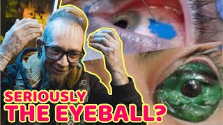 WHY eyeball tattoos  TATTOO ARTIST QampA 28 [upl. by Claybourne]