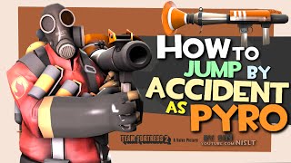 TF2 How to jump by accident as pyro FUN [upl. by Napoleon]