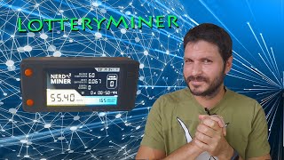 LotteryMiners y NerdMiners ¡Empieza a Minar Bitcoin con Menos de 1 Vatio [upl. by Laws]