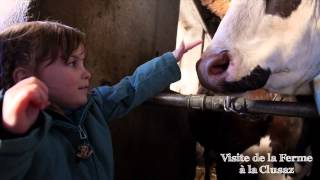 Une visite de ferme à La Clusaz [upl. by Iila757]