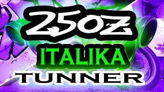 ITALIKA 250Z MODIFICADA  TIPO TUNNER [upl. by Holle965]