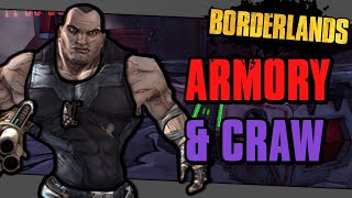 Borderlands 1  Armory Farming  Practicing Crawmerax  LIVE [upl. by Giraldo]