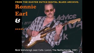 Ronnie Earl amp Sugar Ray Norcia at Nick Vollebregts Jazz Cafe Laren The Netherlands 1991 [upl. by Rose]