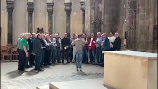 Chorgemeinschaft Landenberg  Dirigent Philip Hirsiger in der Kirche St Martin in Köln [upl. by Lemar368]