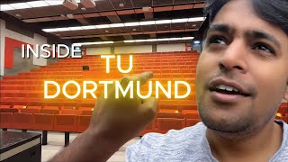 Inside TU Dortmund Tour  Germany Tamil Vlog [upl. by Kauffman]