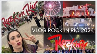 ROCK IN RIO 2024  DIA 15  Evanescence  Avenged Sevenfold  E MUITO mais  vlog rock [upl. by Akino]