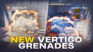 РАСКИДКИ НА НОВОМ DE VERTIGO в CS2  NEW VERTIGO GRENADES 2024 [upl. by Asimaj470]