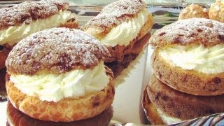 ECLAIR RECIPE エクレアの作り方 [upl. by Atinek]