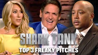 Shark Tank US  Top 3 Times The Sharks Were Freaked Out [upl. by Aivun]