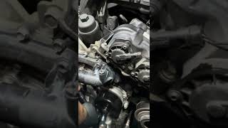 Dodge charger 1116 36L water pump replacement [upl. by Nisotawulo]