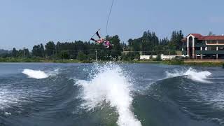 Best Hits Pro Womens Final  2018 Nautique WWA Wakeboard National Championships [upl. by Enylecoj]