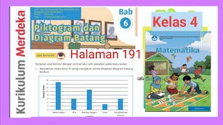 Ayo berlatih hal191  Matematika kelas 4 SD 191 kurikulum merdeka 2022 Bab 6 GUcilchaNEL1964 [upl. by Anailil332]