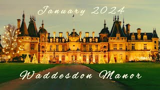 Waddesdon Manor  seeing in the New Year at this most spectacular French Style Mansion ✨️ [upl. by Rases]