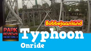 Typhoon onride  Bobbejaanland 2014  ParkReviews [upl. by Orton135]