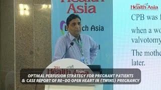 Abid Hussain  Seminar for Perfusion  21st Health Asia International Exhibition amp Conferences [upl. by Kikelia]