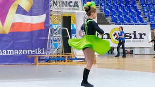 MAJORETTES LIGOTKI  Ligota solo BATON  Kędzierzyn Koźle 2024 [upl. by Necyla]