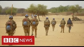 Hundreds of British troops deployed to counter Islamist extremism in Mali  BBC News [upl. by Dallman]