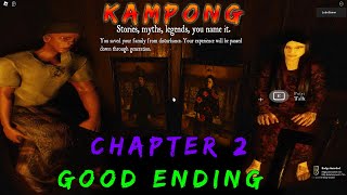 Kampong  Chapter 2  Good Ending  Roblox   Full Walkthrough [upl. by Airtap472]