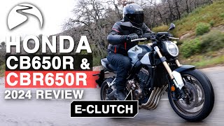 2024 Honda CBR650R and CB650R EClutch Review  how does it work [upl. by Ahtebbat]