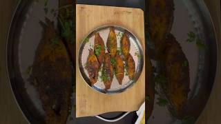 हलवा फ्राय  halwa fish fry agrikoli koli foodie recipe youtubeshorts seafood fish food [upl. by Thomsen160]