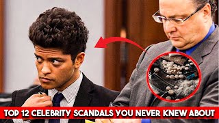 Top 12 Celebrity Scandals You Never Knew About [upl. by Suryc45]