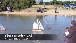 Model Boats at Setley Pond part 1 [upl. by Aesoh865]