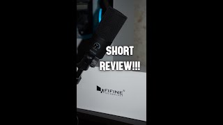 AMAZING MIC FIFINE K669B A SHORT REVIEW JS TECHIE SHORTS REVIEW [upl. by Libre]