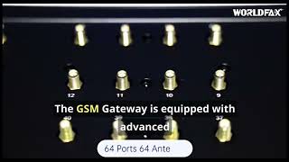 GSM GATEWAYmake bulk SMSVOICE easier [upl. by Ardnazil]