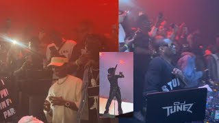 WizKid and Seyi Vibez show up with their unreleased songs 🔥 at DJ Tunez Night show in London [upl. by Alli]