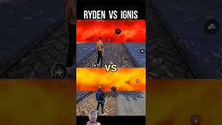 Ryden VS Ignis ability test after update freefire shorts ytshorts [upl. by Ayahsey]