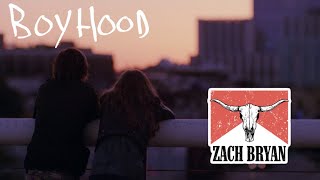 Zach Bryan  Lucky Enough Poem Music Video x Boyhood Part Two [upl. by Hameerak8]