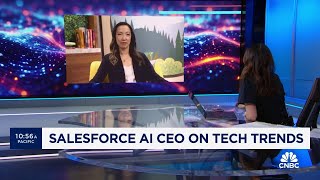 Salesforce AI CEO speaks about the companys generative AI push [upl. by Airad29]