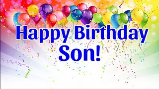 Happy Birthday Dear Son 🎉  Birthday Wishes for Son I Birthday Greetings  Nobel English [upl. by Lysander149]