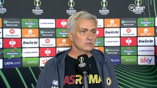 Vintage José Mourinho 🤣 Roma boss lambasts officials in hilarious interview after BodøGlimt draw [upl. by Georgette]