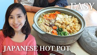 JAPANESE HOT POT FOR BEGINNERS  Vegan  Easy  Healthy [upl. by Clova]