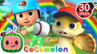 Take Me Out to the Ball Game Song with JJ  CoComelon Nursery Rhymes amp Kids Songs [upl. by Chandless223]