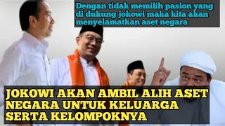 JOKOWI INGIN AMBIL ALIH ASET NEGARA UNTUK KELUARGA amp KELOMPOKNYA [upl. by Ainival719]