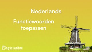 Nederlands  Functiewoorden toepassen Eindexamen [upl. by Arval]