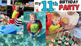 My Amazing 11th Birthday Party [upl. by Drew]