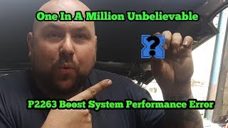 1 In A Million Unbelievable P2263 Boost System Performance Error Bodgit And Leggit Garage [upl. by Thaddus]