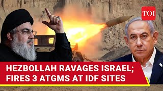 Hezbollah Rains Missiles On IDF Troops In Tel Hai amp Misgav Am IDF Launches Revenge Fire  Watch [upl. by Naened]