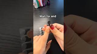 Viral Gel Nail Stickers Extension At Home 😱 From Meesho nailextension meesho ytshorts shorts yt [upl. by Takakura]