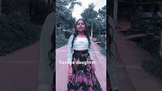 Savage daughter 💎💫savage daughter pov father song songstatus reels [upl. by Dahij]