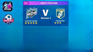 DLS 2024  Nazwir Games 6 VS Frosinone 0  DIVISION 4  Match 215  Dream League Soccer 2024 [upl. by Hewes]