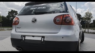 Straight Pipe VW Golf 5 14 16V Exhaust Soundcheck [upl. by Yahsal]