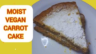 The Best Vegan Carrot Cake Moist amp Delicious [upl. by Trammel487]