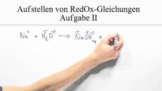 Das Aufstellen von RedOxgleichungen Aufgabe II  Chemie  Allgemeine und anorganische Chemie [upl. by Adnilym]